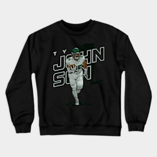 Ty Johnson New York J Player Map Crewneck Sweatshirt